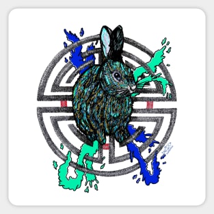 Year of the rabbit Sticker